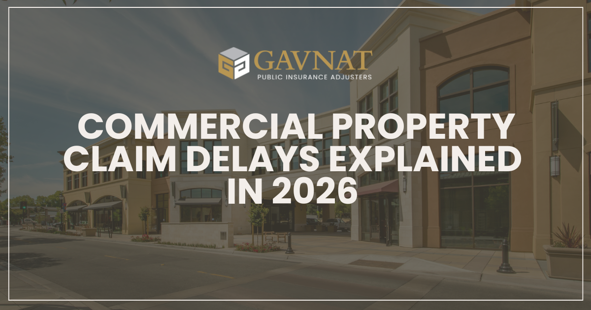 Commercial property claim delays explained